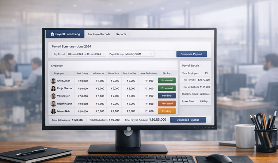 Simple, Accurate Payroll for Small Teams