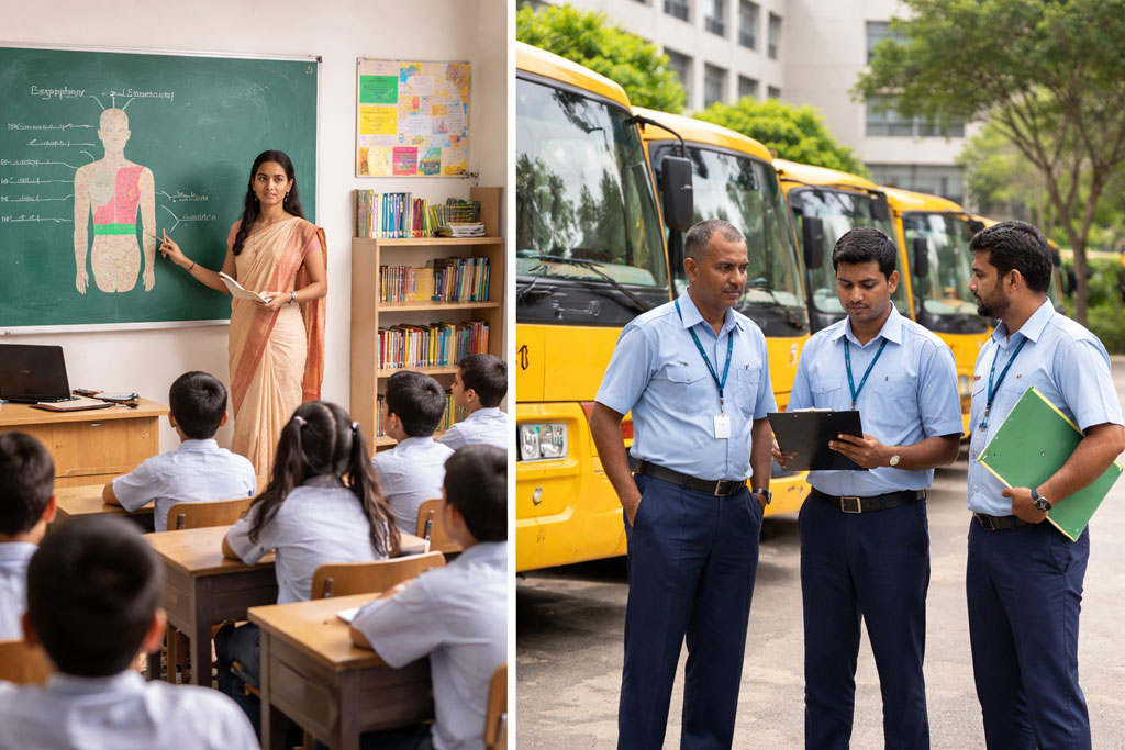 Specialized Workflows for Teaching & Non-Teaching Staff